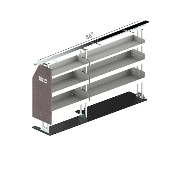 Kd Oficina EFRHD12015 12-Series Low Shelving Unit with Extension Frame KD3583091 - main